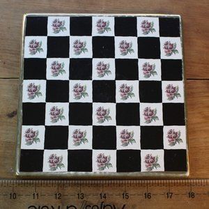 MacKenzie-Childs Tile & Cork Trivet RETIRED
